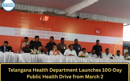 Telangana Health Department Launches 100-Day Public Health Drive from March 2