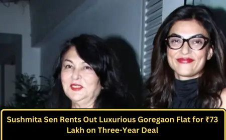 Sushmita Sen Rents Out Luxurious Goregaon Flat for ₹73 Lakh on Three-Year Deal