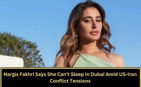 Nargis Fakhri Says She Can’t Sleep in Dubai Amid US-Iran Conflict Tensions