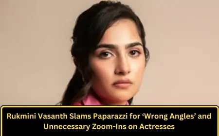 Rukmini Vasanth Slams Paparazzi for ‘Wrong Angles’ and Unnecessary Zoom-Ins on Actresses