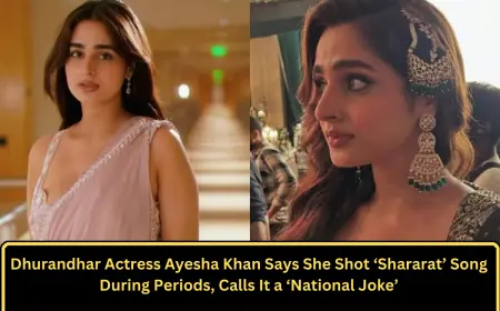 Dhurandhar Actress Ayesha Khan Says She Shot ‘Shararat’ Song During Periods, Calls It a ‘National Joke’