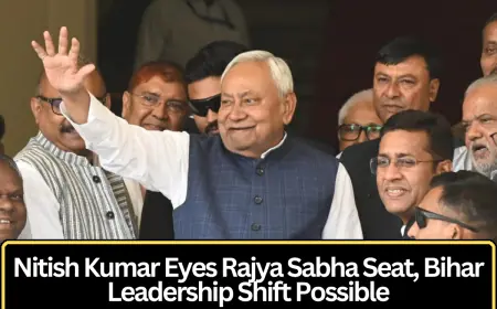 Nitish Kumar Eyes Rajya Sabha Seat in Major Political Move That Could Reshape Bihar Leadership