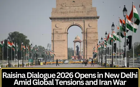 Raisina Dialogue 2026 Begins in New Delhi Amid Global Tensions and the Ongoing Iran War