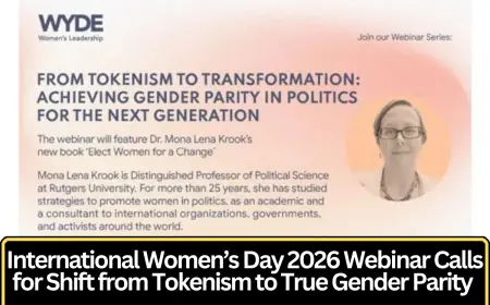 International Women’s Day 2026 Webinar Focuses on Moving From Tokenism to True Gender Parity in Global Leadership