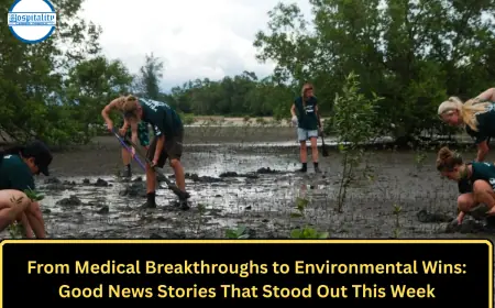 From Medical Breakthroughs to Environmental Wins: Good News Stories That Stood Out This Week