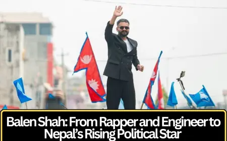 Balen Shah: From Rapper and Engineer to Nepal’s Rising Political Star