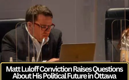 Matt Luloff Conviction Raises Questions About His Political Future in Ottawa