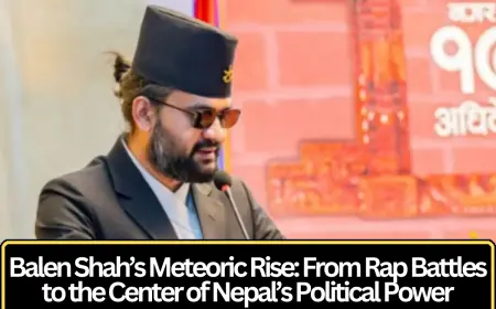Balen Shah’s Meteoric Rise: From Rap Battles to the Center of Nepal’s Political Power
