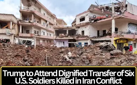 Trump to Attend Dignified Transfer of Six U.S. Soldiers Killed in Iran Conflict