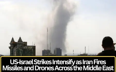 US‑Israel Strikes Intensify as Iran Fires Missiles and Drones Across the Middle East