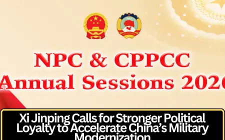 Xi Jinping Calls for Stronger Political Loyalty to Accelerate China’s Military Modernization