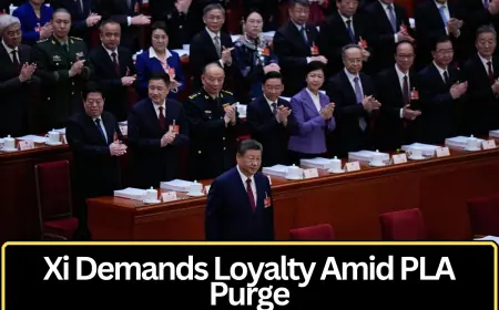 Xi Jinping Calls for Stronger Political Loyalty in Chinese Military as Anti-Corruption Purge Expands