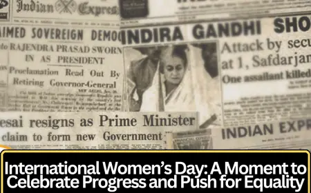 International Women’s Day: A Moment to Celebrate Progress and Push for Equality
