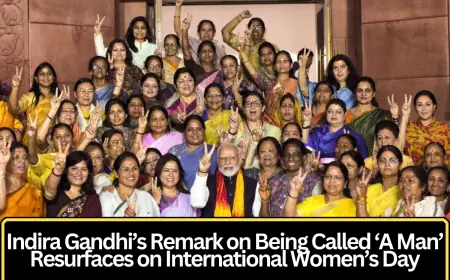Indira Gandhi’s Remark on Being Called ‘A Man’ Resurfaces on International Women’s Day