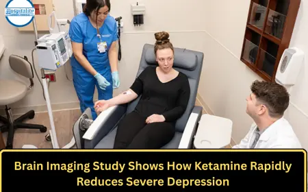Brain Imaging Study Shows How Ketamine Rapidly Reduces Severe Depression