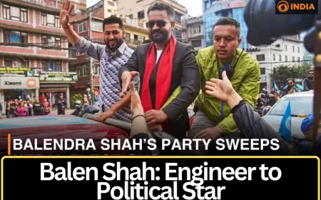Balen Shah’s Journey: From Bengaluru Engineering Student to Nepal’s Rising Political Star