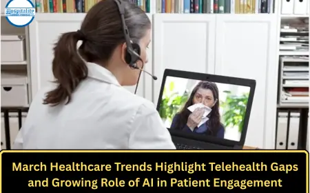 March Healthcare Trends Highlight Telehealth Gaps and Growing Role of AI in Patient Engagement