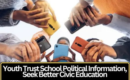 Young People Trust Political Information in Schools but Say Civic Education Is Still Limited
