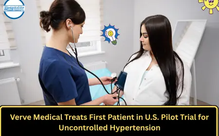 Verve Medical Treats First Patient in U.S. Pilot Trial for Uncontrolled Hypertension
