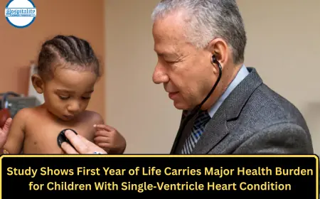 Study Shows First Year of Life Carries Major Health Burden for Children With Single‑Ventricle Heart Condition