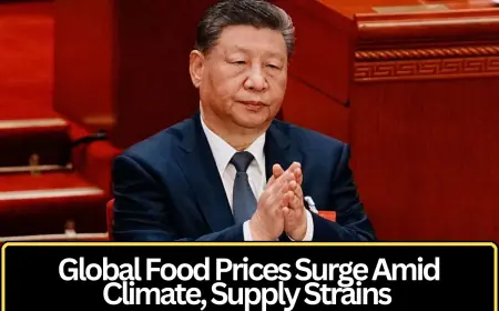 Rising Concerns Over Global Food Prices as Climate and Supply Pressures Intensify