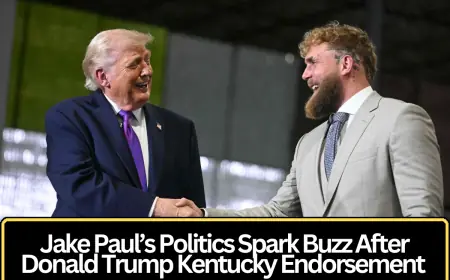 Jake Paul’s Political Views Draw Attention After Donald Trump Endorsement in Kentucky
