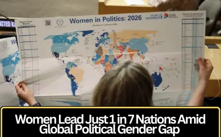 Only One in Seven Countries Led by Women as Gender Gap Persists in Global Political Leadership