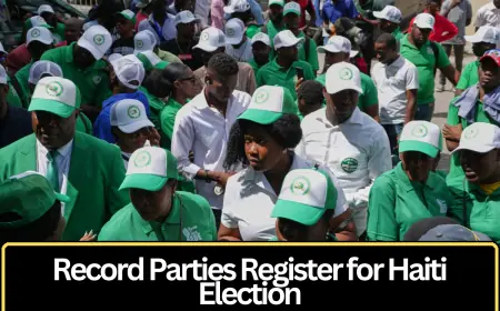 Record Number of Political Parties Register for Haiti’s First Election in Nearly a Decade