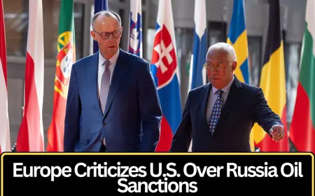 Europe Criticizes U.S. Decision to Ease Russian Oil Sanctions Amid Ukraine War
