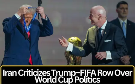 Iran Criticizes Trump–FIFA Dispute, Raises Concerns Over Politics Influencing 2026 FIFA World Cup