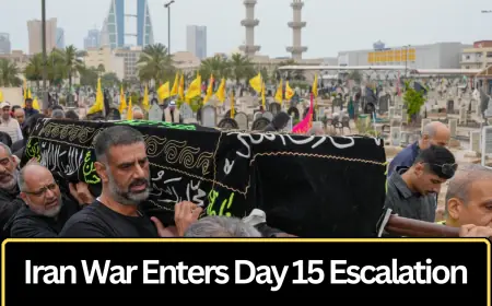 Iran Conflict Enters Day 15 as US and Israel Intensify Strikes and Regional Tensions Escalate