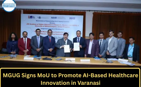MGUG Signs MoU to Promote AI-Based Healthcare Innovation in Varanasi