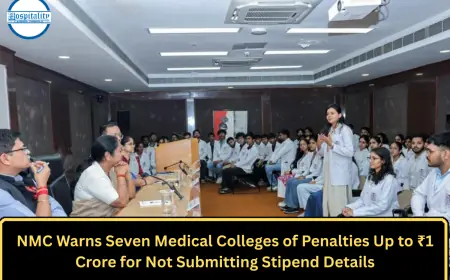 NMC Warns Seven Medical Colleges of Penalties Up to ₹1 Crore for Not Submitting Stipend Details