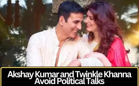 Akshay Kumar and Twinkle Khanna Say They Avoid Political Discussions in Their Marriage