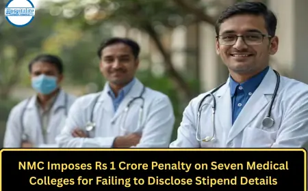 NMC Imposes Rs 1 Crore Penalty on Seven Medical Colleges for Failing to Disclose Stipend Details