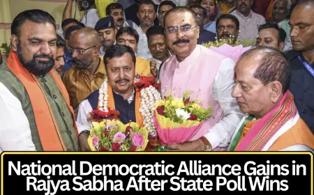 NDA Gains Strength in Rajya Sabha After Wins in Bihar, Odisha and Haryana Polls