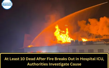 At Least 10 Dead After Fire Breaks Out in Hospital ICU, Authorities Investigate Cause