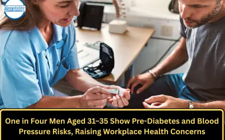 One in Four Men Aged 31–35 Show Pre-Diabetes and Blood Pressure Risks, Raising Workplace Health Concerns