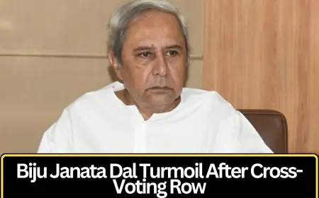 BJD Faces Internal Turmoil as Cross-Voting Raises Questions Over Naveen Patnaik’s Grip on Party