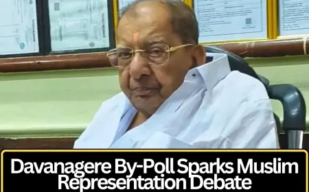 Davanagere South By‑Poll Highlights Debate Over Muslim Representation in Karnataka Politics