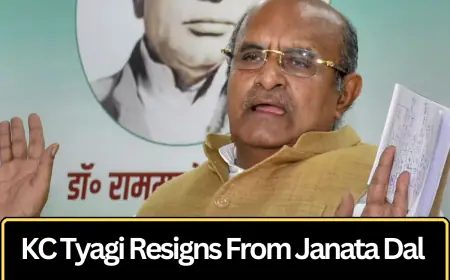 KC Tyagi Resigns From JD(U), Sparks Speculation Over Future Political Move