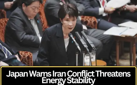 Japan Warns Iran Conflict Could Disrupt Energy Supplies and Global Stability