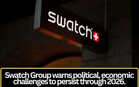 Swatch Warns Political and Economic Challenges Will Persist Through 2026