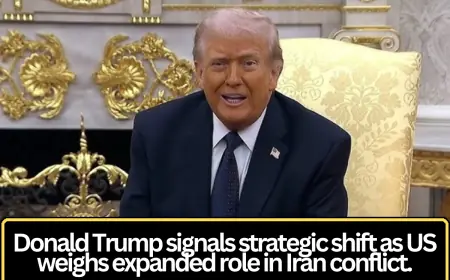 Trump Signals Strategic Shift as US Weighs Broader Role in Escalating Iran Conflict