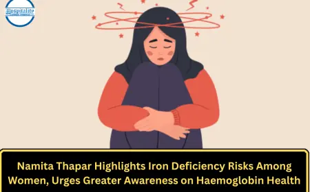 Namita Thapar Highlights Iron Deficiency Risks Among Women, Urges Greater Awareness on Haemoglobin Health