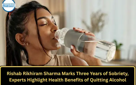 Rishab Rikhiram Sharma Marks Three Years of Sobriety, Experts Highlight Health Benefits of Quitting Alcohol