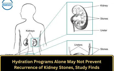 Hydration Programs Alone May Not Prevent Recurrence of Kidney Stones, Study Finds