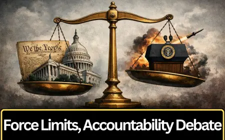 Debate Grows Over Constitutional Limits on Use of Force and Political Accountability