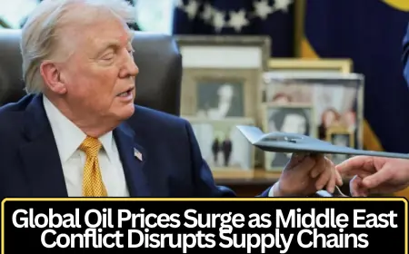 Global Oil Prices Surge as Middle East Conflict Disrupts Supply Chains
