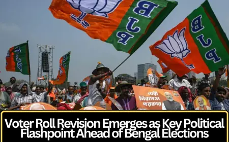 Voter Roll Revision Emerges as Key Political Flashpoint Ahead of Bengal Elections